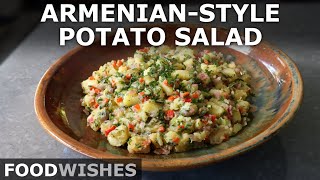 ArmenianStyle Potato Salad  The Best No Mayo, No Egg Potato Salad  Food Wishes