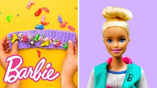 10 IDE DIY PESTA KEMAH DREAMHOUSE DI LUAR RUMAH | Kerajinan 5 menit x Barbie | @BarbieBahasa
