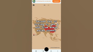 Day two of trying to get a SUB from every asian country #asia #mapping#kimjongun