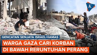 Download Lagu Israel-Hamas Gencatan Senjata, Warga Gaza Mulai Cari Korban Terkubur Reruntuhan MP3