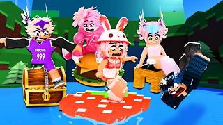ROBLOX 'BUILD A BOAT' WITH FRIENDS 🤩... *crazy*