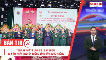 Bản tin 18/10: Tổng Bí thư Tô Lâm dự Lễ kỷ niệm 80 năm Ngày truyền thống Tình báo Quốc phòng