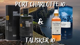 Дегустация PORT CHARLOTTE 10 vs TALISKER 10 / обзор на виски