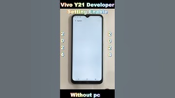How to Vivo Y21 developer option enable  setting | Vivo Y21 enable developer option||without pc 2024