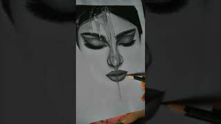 I like to be a girl portrait? shorts girl art viral shortsvideo subscribe like youtubeshorts