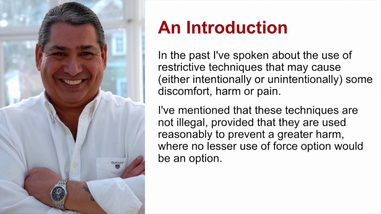 Using Force To Maintain Good Order and Discipline (Follow Up Video)