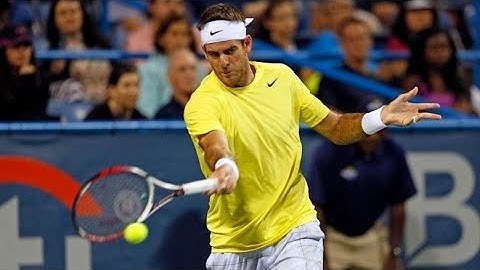 Juan Martin Del Potro - 20 Monster Forehands (HD)