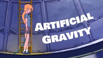 The only way to fake gravity in space!