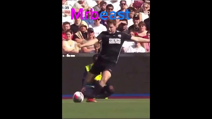 Ishowspeed slide tackles mrbeast #football #soccer #short #shorts #mrbeast #ishowspeed #yt #speed