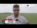 Inside training for Wednesday's meeting with Nashville SC