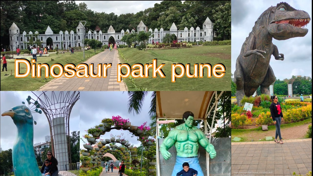 Dinosaur Park Pimple Gurav Garden Pimpri Chinchwad 4K YouTube