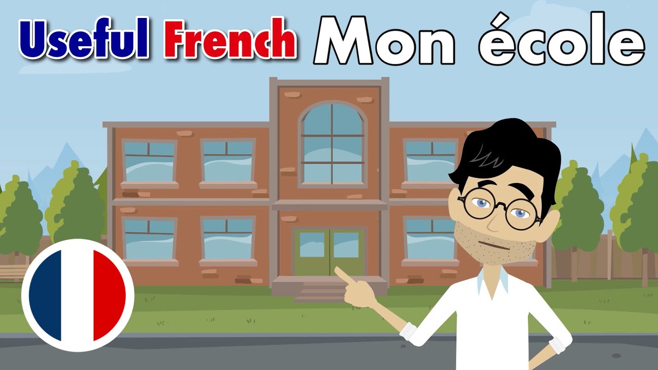 mon ecole essay in french with english translation