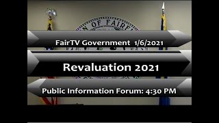 Revaluation 2021 Public Information  Forum162021