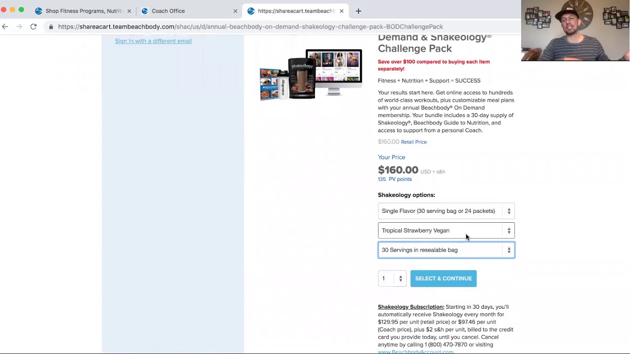 How to sign up or enroll a Beachbody Coach with Share-a-cart