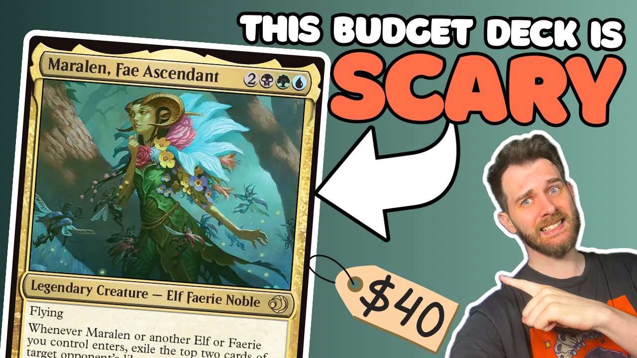 Эта бюджетная колода Maralen, Fae Ascendant за 40 долларов — просто ужас! | Lorwyn Faerie / Elf T...