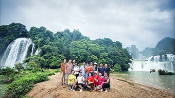 Cận cảnh Thác Bản Giốc mùa nước lớn, đẹp mê hồn