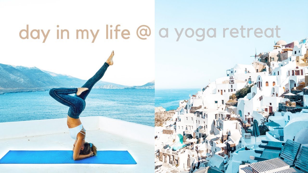 a day in my life @ a Yoga Retreat 🧘‍♀️🇬🇷