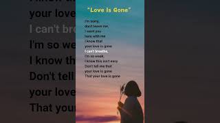 Download Lagu Love Is Gone - Dylan Matthew Slander ( lyrics) #lyrics #loveisgone MP3