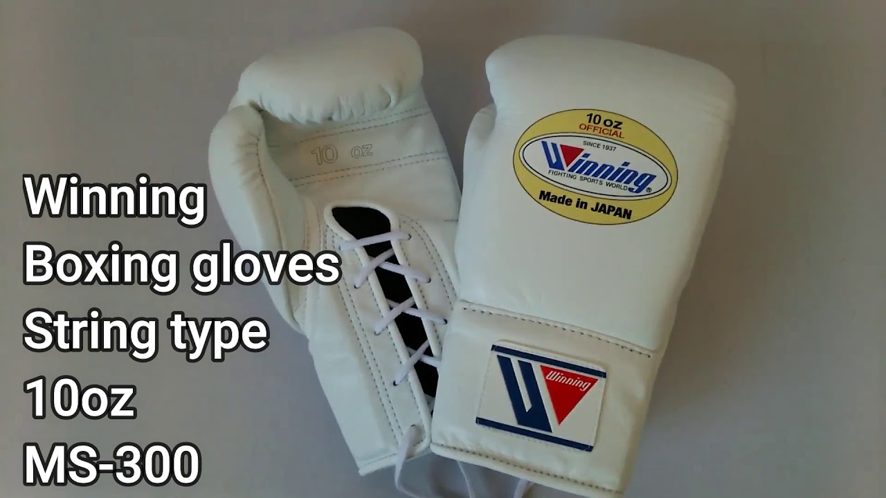 Winning Boxing Supplies Shop】Boxing Gloves String type 10oz MS 