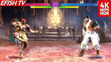 Dhalsim vs Rashid (Hardest AI) - Street Fighter 6 | PS5 4K 60FPS