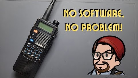 Baofeng - Programming a Repeater