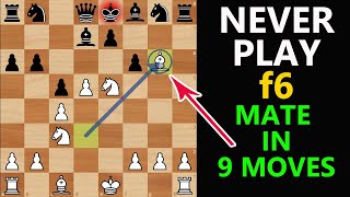 Chess tricks to win fast,Checkmate in 9 moves,short wins,strategies,ideas,moves & tactics, #shorts