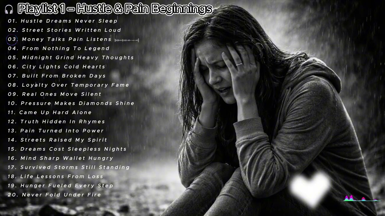 🎧Sad Hip Hop Vibe – Hustle & Pain Beginnings