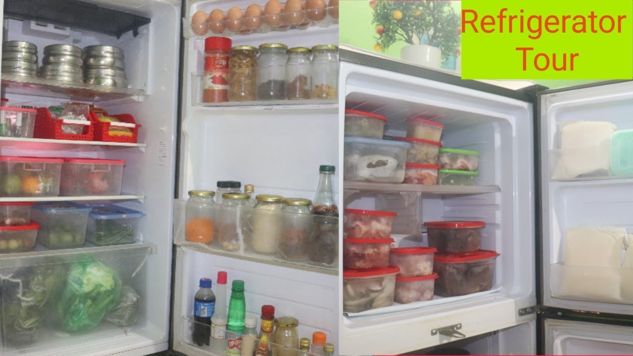 Refrigerator Tour|| Our Fridge Organisation 2022।How to manage and clean my refrigerator.