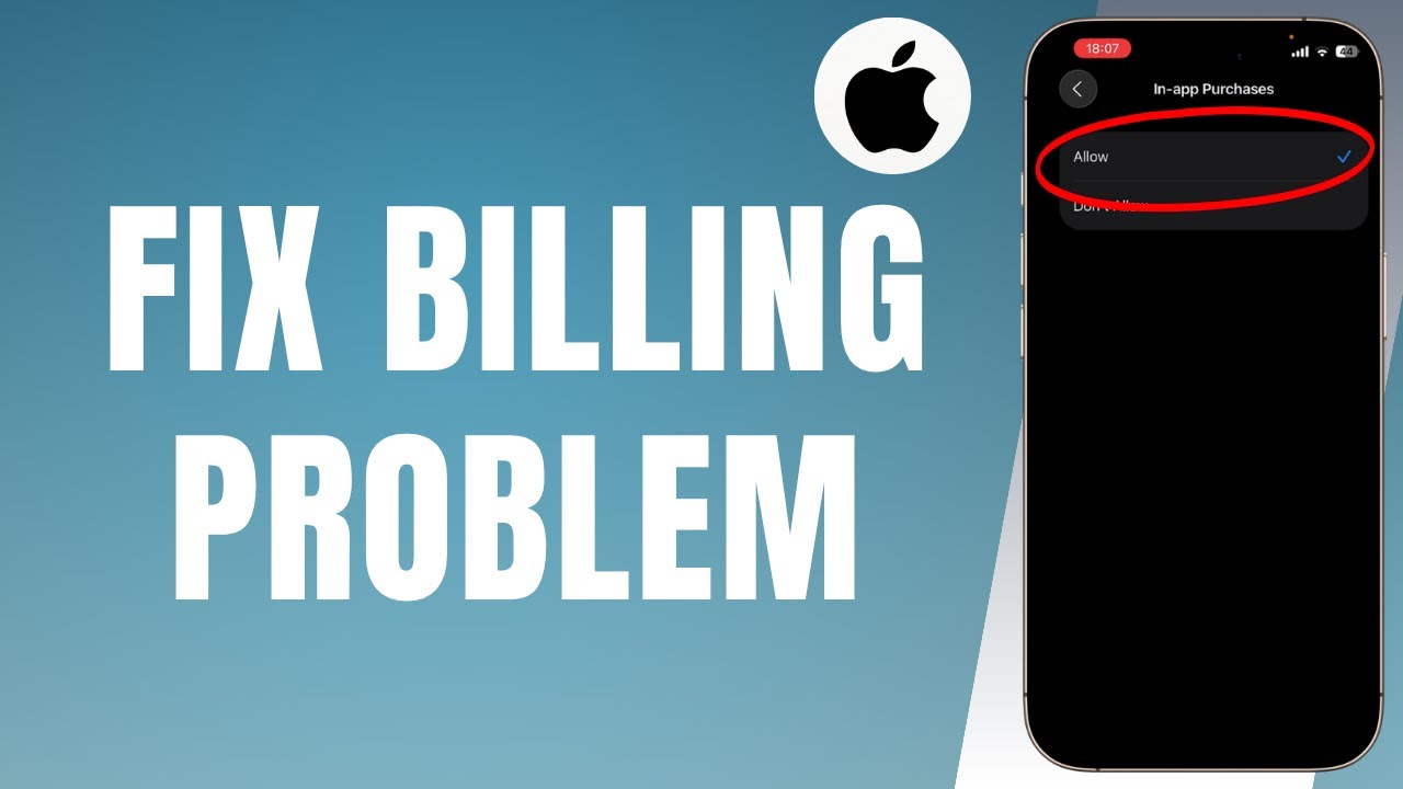 How To Fix Apple Store Billing Problem - Step-by-Step 2025 Guide - YouTube