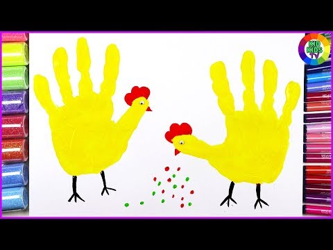 how to make handprint animal ⎮ handprint mouse craft