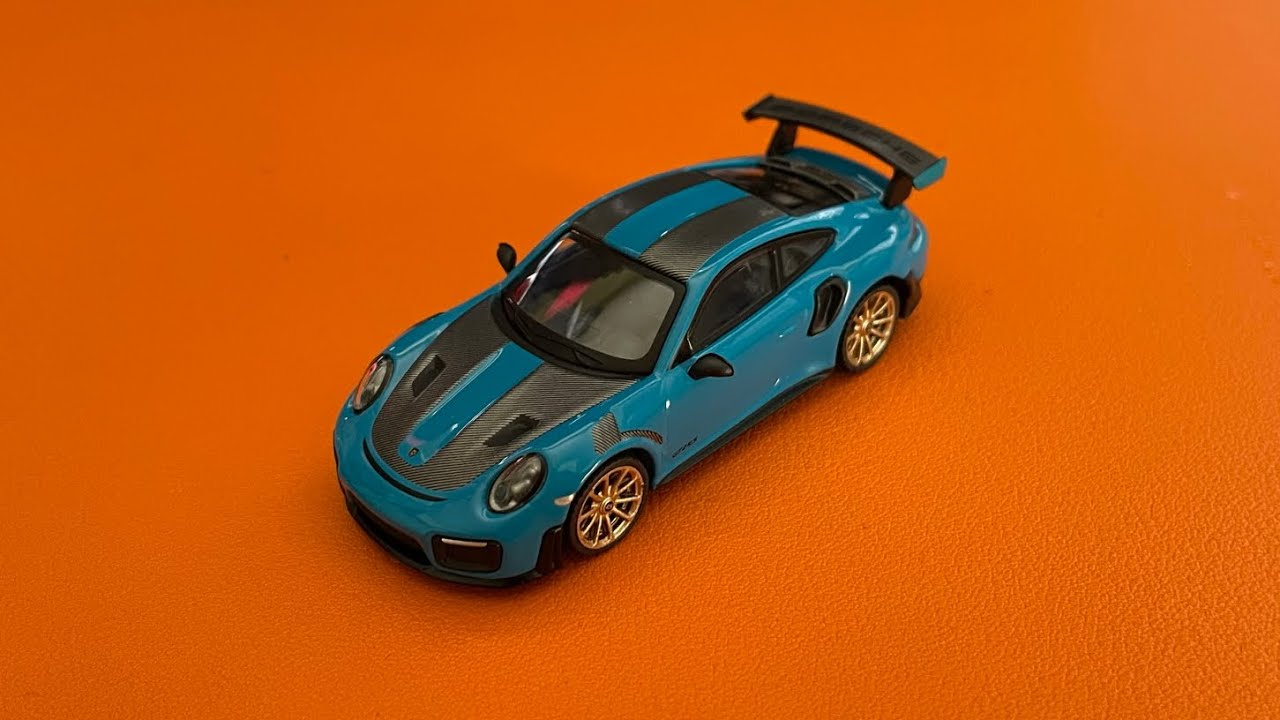 MiniGT Porsche 911 (991) GT2 RS Weissach Package #344 1/64 - YouTube