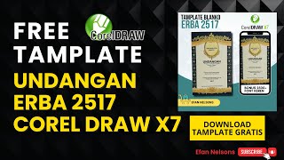 TAMPLATE UNDANGAN ERBA 2517 BONUS 3000 FONT GRATIS