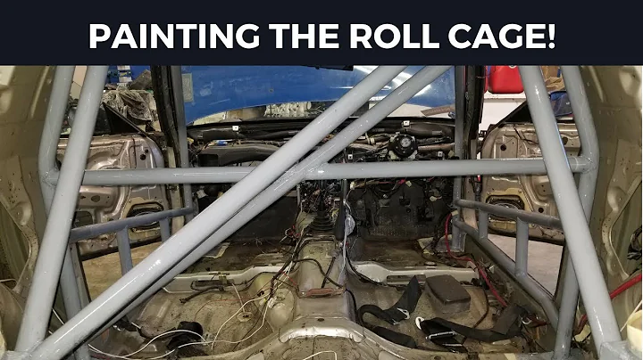 How to Paint a Roll Cage with a Paint Brush | Marco Mondays