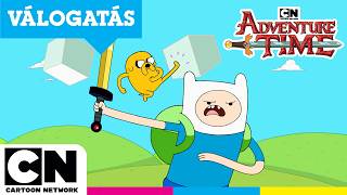 ⚔️ BEMUTATKOZIK FINN, AZ EMBER! ⚔️ Ooo hősének legjobb pillanatai | Kalandra fel! | Cartoon Network