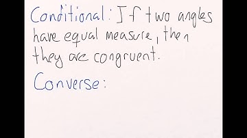 2-3: Biconditional Statements