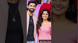 Modern Pink Colour Outfit Look Vijay Tv Serial Heroheroine Combo