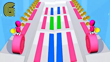 Layers Roll Run Gameplay All levels Walkthrough part-6