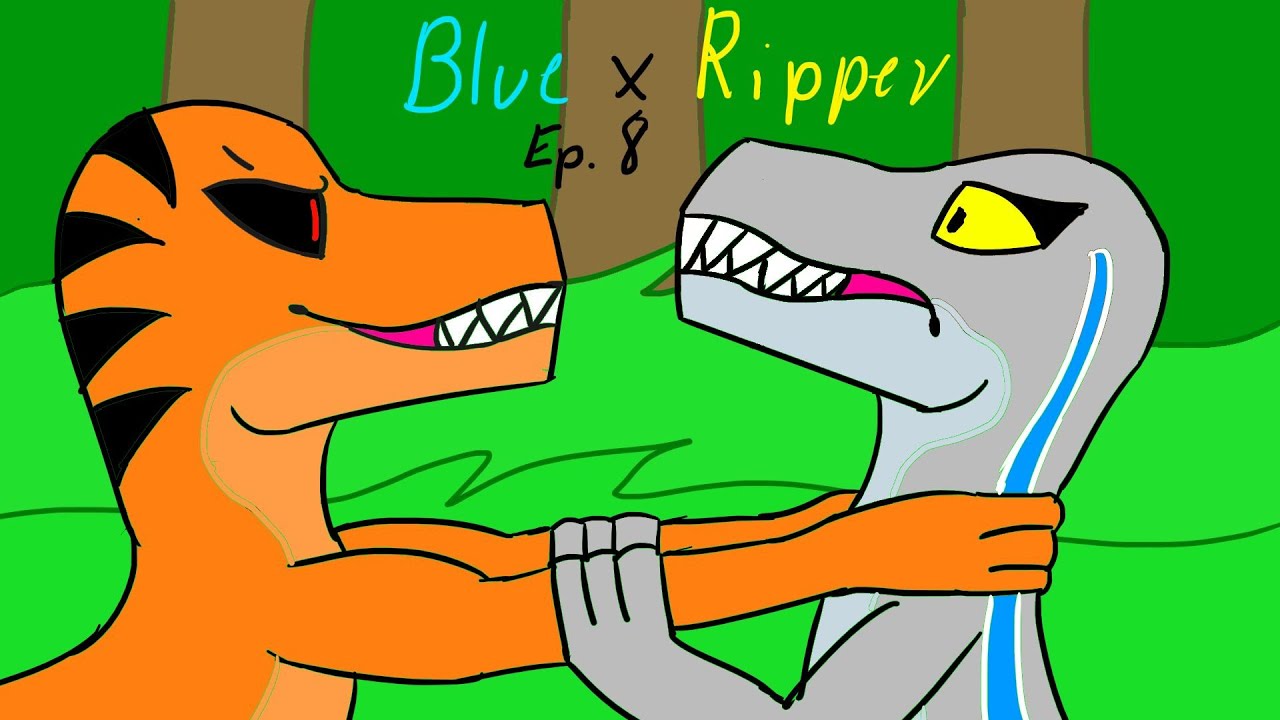 Blue x Ripper/Indoraptor Ep 8. bicycle and weight loss. 