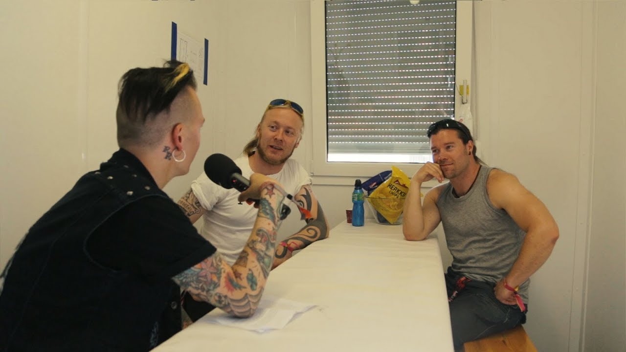 Stam1na Radio Novan haastattelussa - Ruisrock 2014