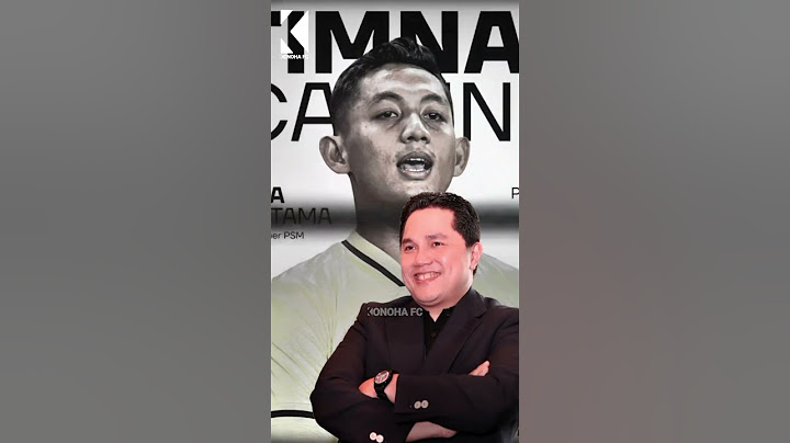 Ketum PSSI, Erick Thohir ingin menambah Pemain Naturalisasi Timnas Indonesia.