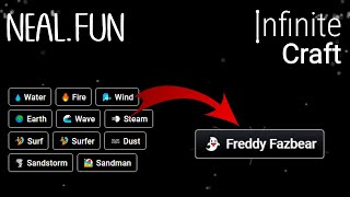 How to Get Freddy Fazbear in Infinite Craft | Make Freddy Fazbear in Infinite Craft