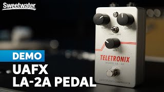 Universal Audio UAFX LA-2A Pedal: Legendary Teletronix Compression