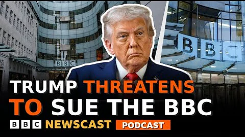 Why is President Trump threatening to sue the BBC for one billion dollars? | BBC Newscast