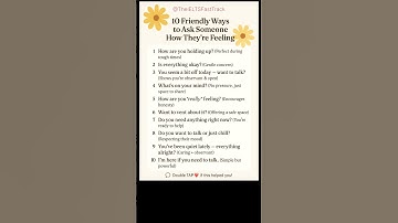 🌼 10 Friendly Ways to Ask How Someone’s Feeling | Supportive English Phrases 🌼📖 #englishopensdoors