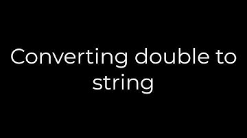 Java :Converting double to string(5solution)