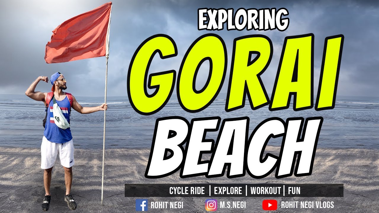 Never Seen Gorai Beach Mumbai | Places To Visit Near Mumbai | Cycle Ride | Workout | My First Vlog