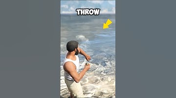 If You Throw a Grenade into Water in RDR and GTA Games  #gta#rdr2