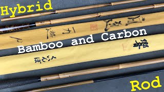 合成竿の響くいんぼと白道一力遊を使って神扇池でチョーチン両ダンゴ【Bamboo and Carbon, Hybrid Rod】