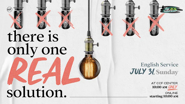 The Best Solution: Jesus, "the One!" | Ricky Sarthou