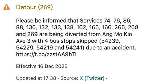 Failed attempt to record a traffic accident diversion